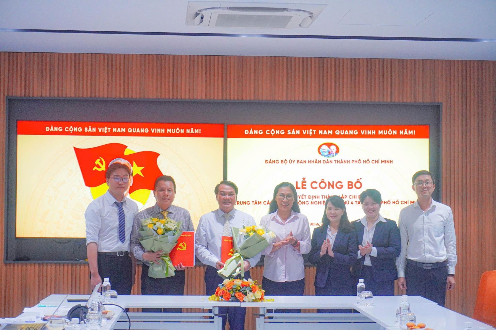 Thành lập Chi bộ Trung tâm Cách mạng Công nghiệp 4.0 TP.HCM: Tăng cường vai trò lãnh đạo của Đảng trong chuyển đổi số
