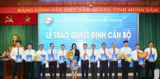 Chủ tịch UBND TPHCM bổ nhiệm lãnh đạo 54 đơn vị sự nghiệp công lập