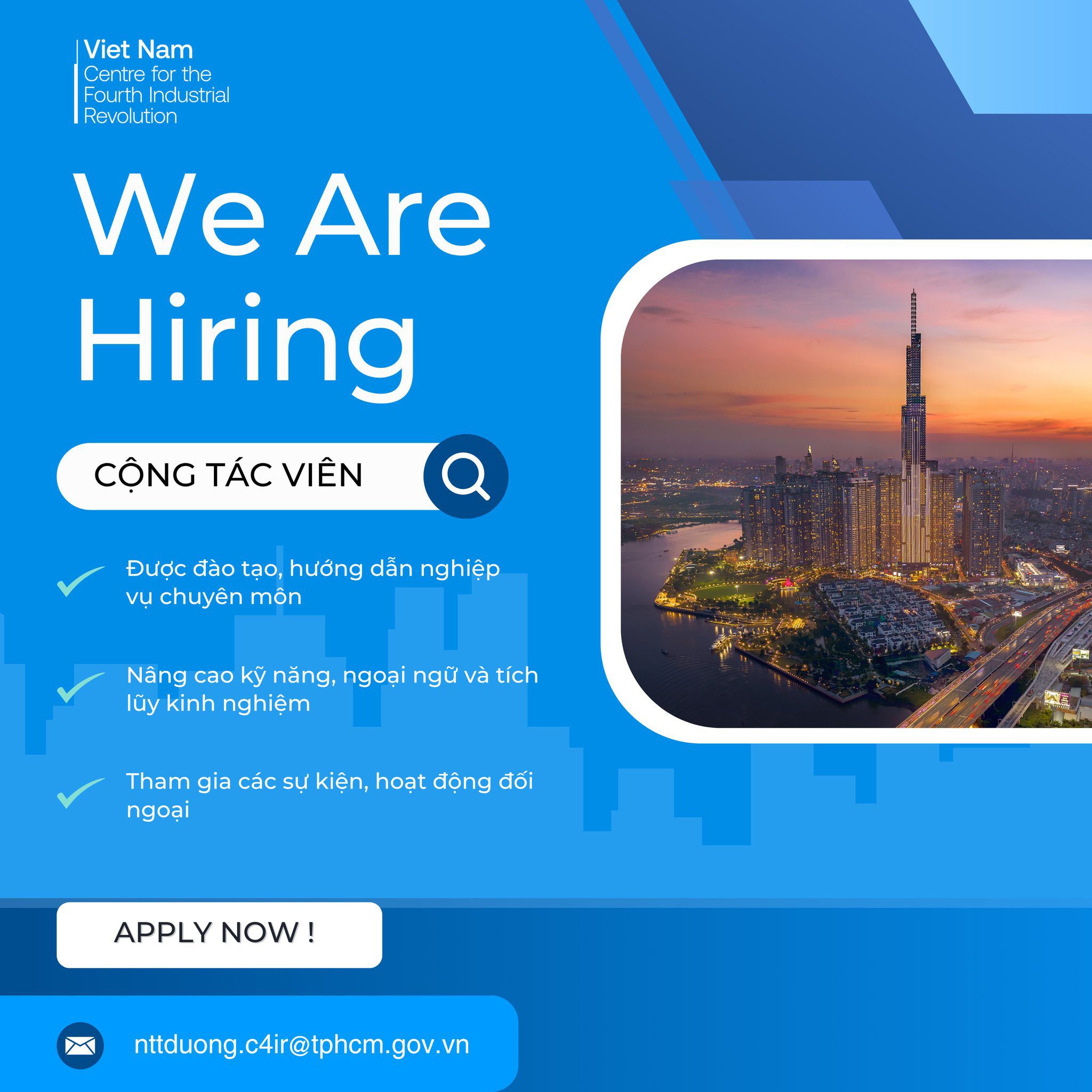 Tuyển Cộng tác viên sự kiện HEF 2025: Cơ hội làm việc tại Diễn đàn kinh tế quốc tế hàng đầu TP.HCM