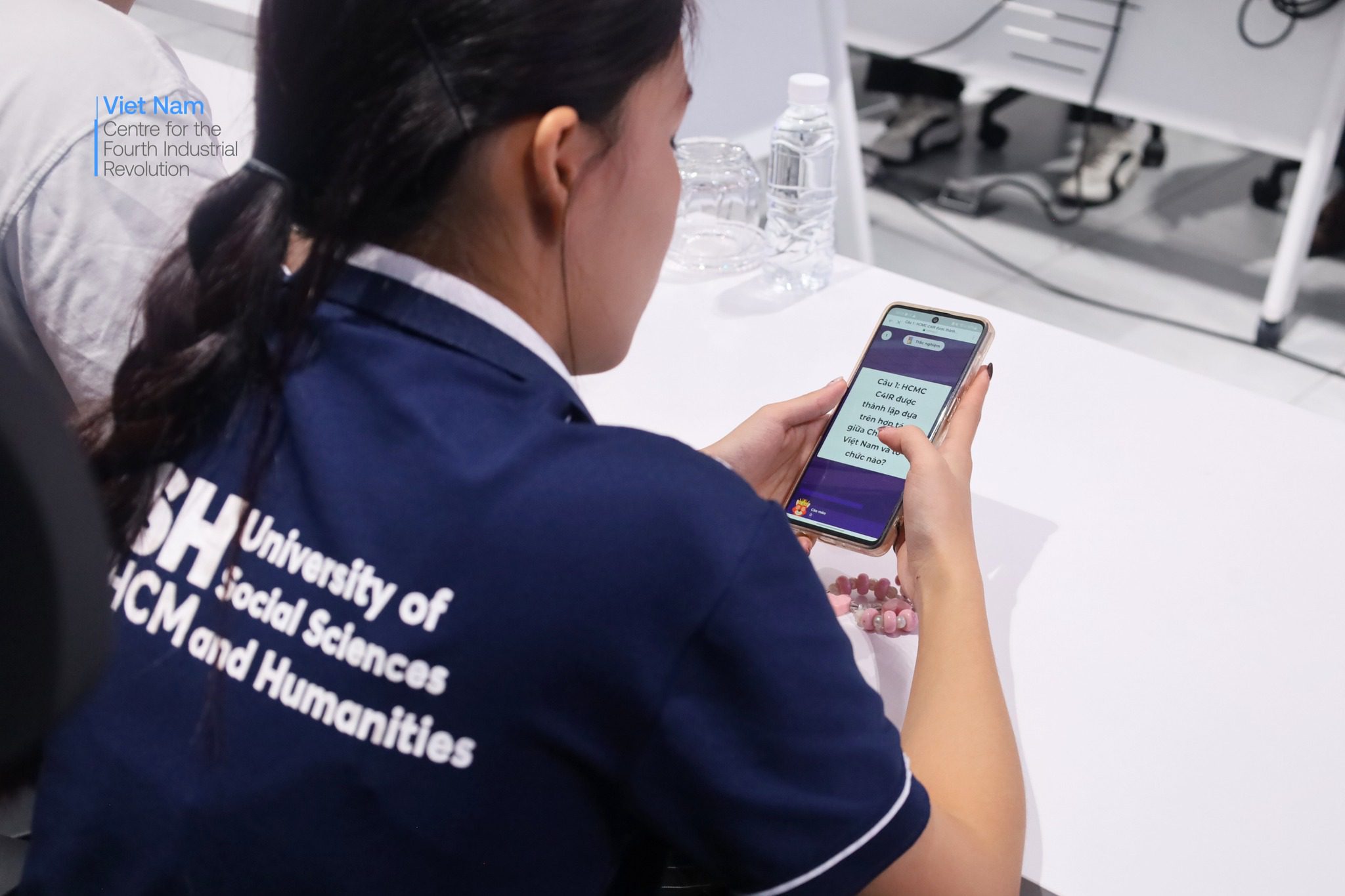 HCMC C4IR tổ chức buổi gặp gỡ đoàn sinh viên ĐH KHXH&NV TP.HCM