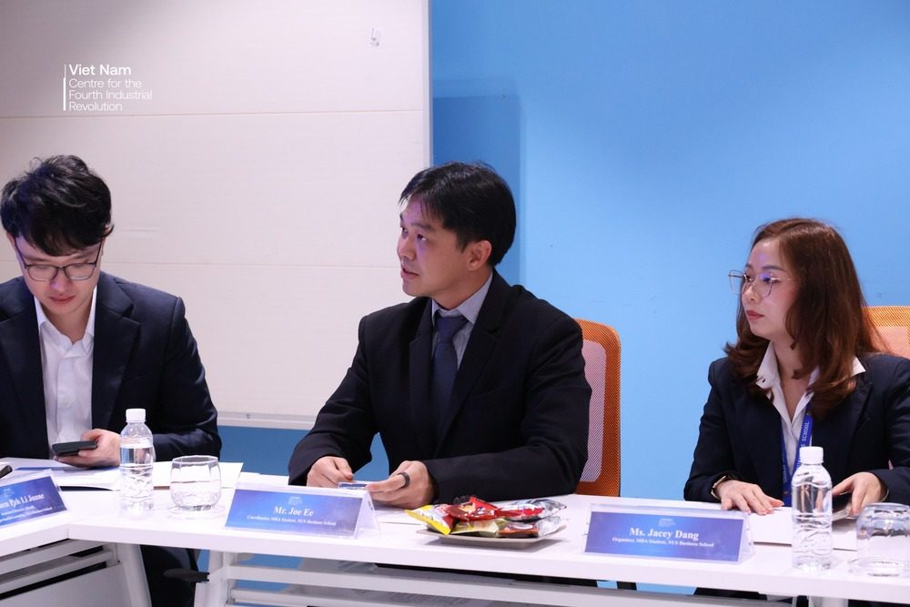 Hcmc C4IR đón tiếp đoàn học viên MBA từ NUS Business School