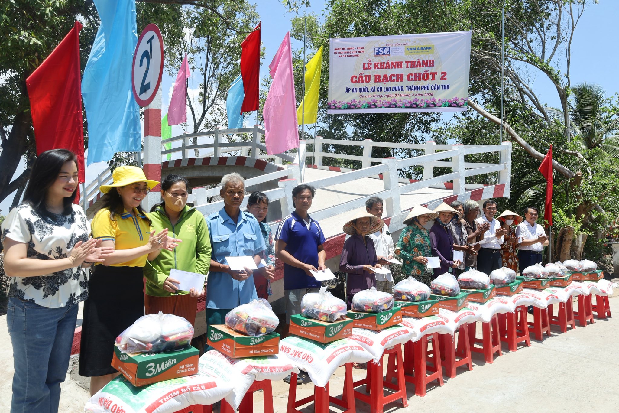 Khánh thành cầu Rạch Chốt 2: HCMC C4IR và các đơn vị đồng hành chung tay vì cộng đồng tại Cù Lao Dung