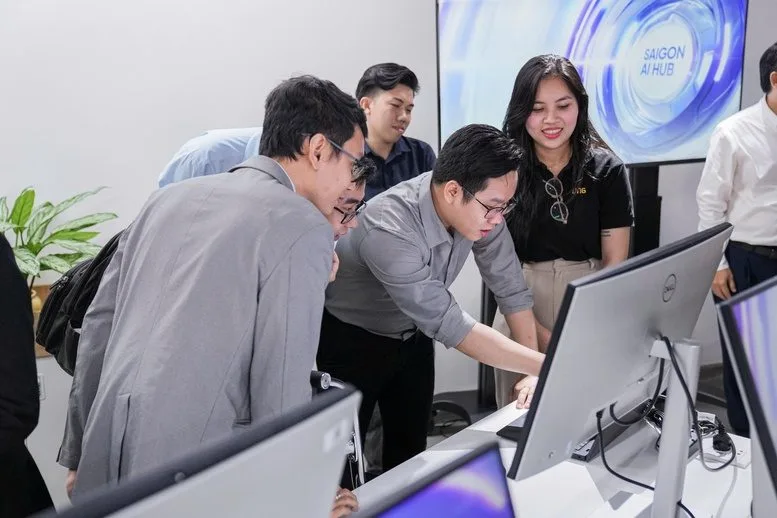  Không gian Saigon AI Hub