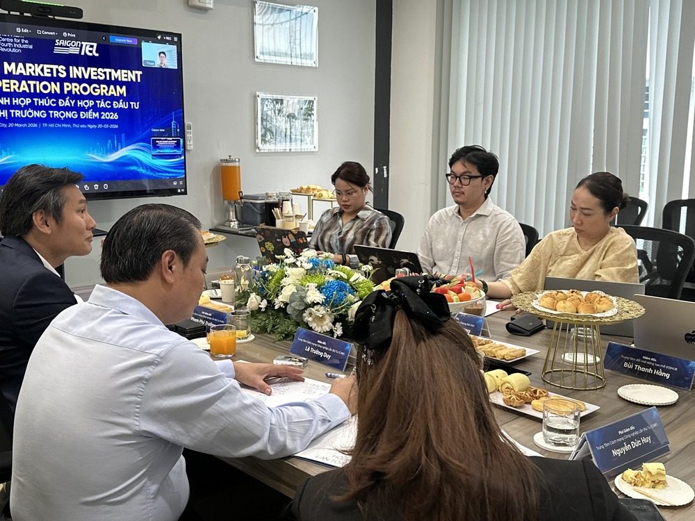 HCMC C4IR và SaigonTel: Kết nối chiến lược, mở rộng không gian hợp tác công nghệ