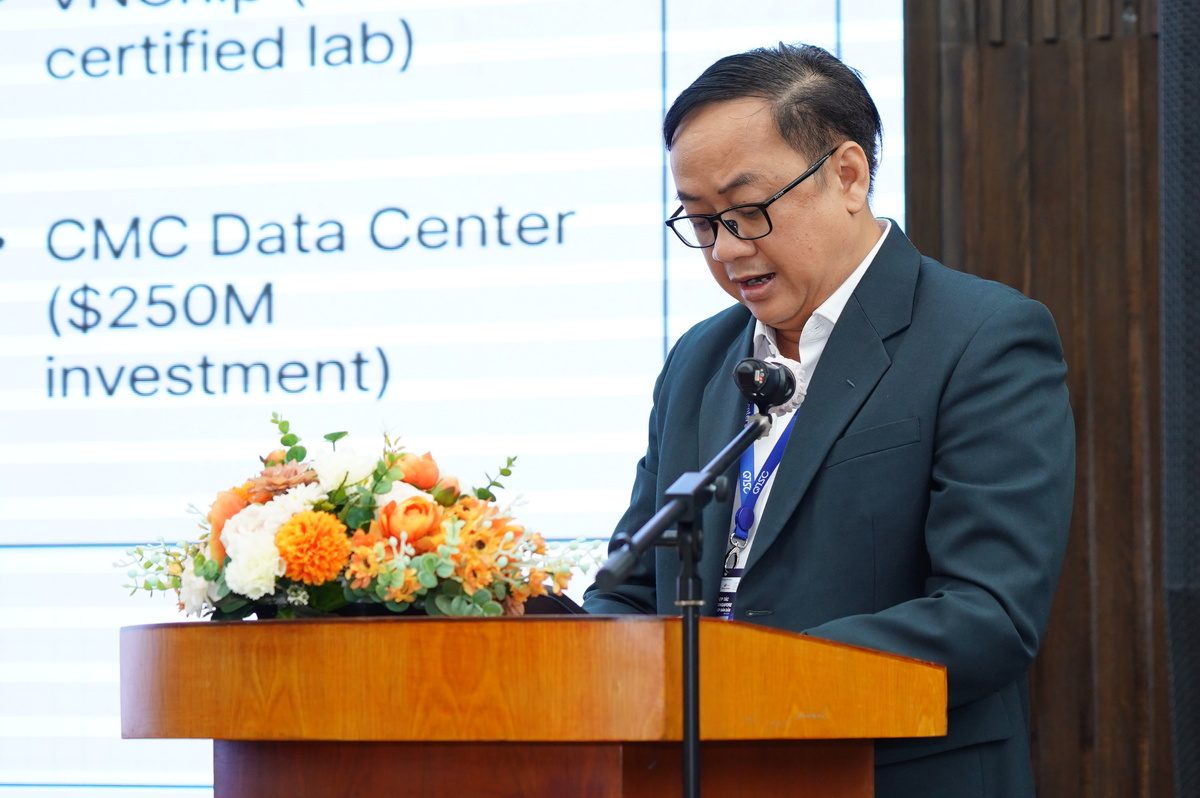Ông Lý Minh Tuân, Trưởng phòng Kinh tế số - Xã hội số, Sở Khoa học và Công nghệ TP.Hồ Chí Minh